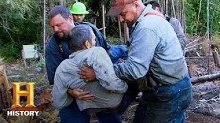 Ax Men: Craig Rygaard is Seriously Injured (S8, E16) | History