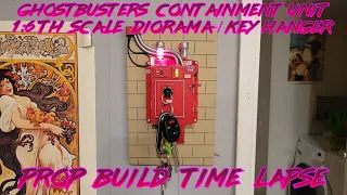 Ghostbusters 1:6th Scale Containment Unit & Trap Key Hanger Diorama Time Lapse