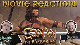 Conan the Barbarian (1982) MOVIE REACTION | SCHWARZENEGGER AT HIS BEST!!