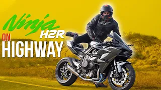 H2R 🔥❤️ AND HAYABUSA 😍❤️ ON HIGHWAY 😰🥵 | ZS MOTOVLOGS |