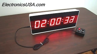 CK-4000 LED Large Stopwatch Timer : Electronics USA