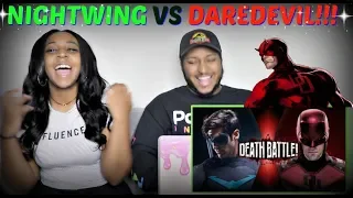 ScrewAttack "Nightwing VS Daredevil DEATH BATTLE" REACTION!!!