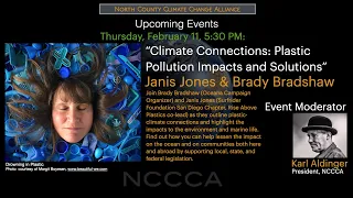 NCCCA "Climate Connections: Plastic Pollution Impacts and Solutions"