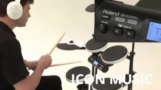 Roland V-Drum TD4KP Electronic Kit at ICON MUSIC