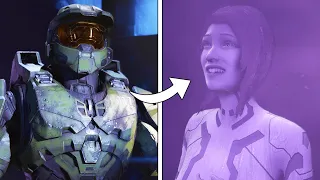 HALO INFINITE - Master Chief and Cortana Emotional Final Scene (4K)