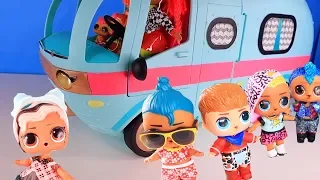 КУКЛЫ ЛОЛ СЮРПРИЗ МУЛЬТИК! Дом на колесах для Lol Surprise Dolls - Cartoon for Kids