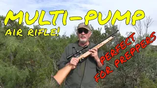 MULTI-PUMP AIR RIFLE I Prep and Survival Gear I Airgun Hunting and Pest Control I Self-Contained