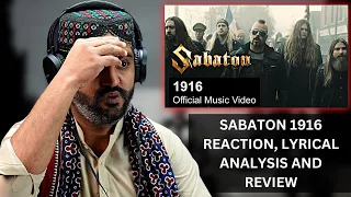 Small Town Guy Reacts to SABATON 1916 For The First Time