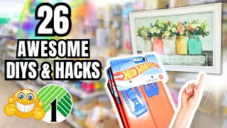 26 HOTTEST DOLLAR TREE DIYS You’ve Got TO TRY! | TRASH TO TREASURE