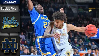 UCLA vs. Notre Dame Full Game | 2019-20 ACC Men's Basketball