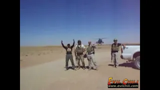 Crazy Clip of a low Flying Apache Helicopter