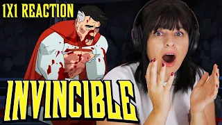 WHAT DID I JUST WATCH?? - *INVINCIBLE* Reaction - 1x1 - It's About Time