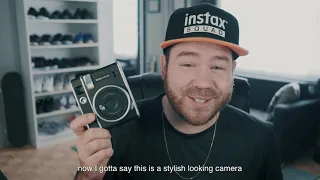The Instax Mini 40 unboxed