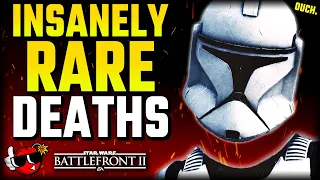 10 DEATHS You’ve RARELY Seen - Star Wars Battlefront 2