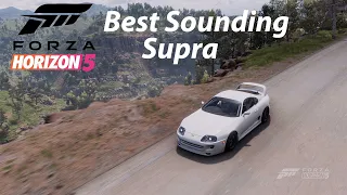 Forza Horizon 5 Best Sounding Supra Setup