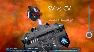 SV vs CV on Officials  | Empyrion PvP