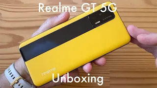 Realme GT 5G (and Watch 2) unboxing: that's one racy affordable flagship!
