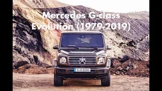 Mercedes G-Class Evolution (1979-2019)