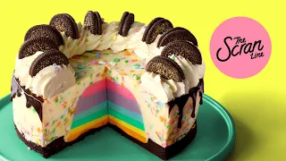 Rainbow Surprise Cheesecake - The Scran Line