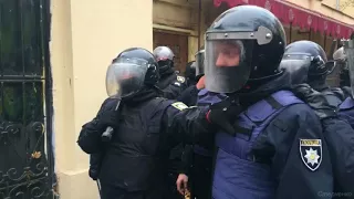 Протест проти забудови Міського саду в Одесі