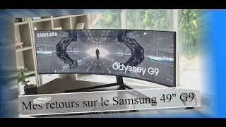 Mes retours sur le Samsung 49'' Odyssey G9 en utilisation Simracing
