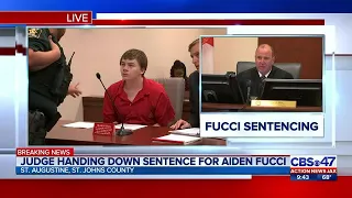 LIVE: Aiden Fucci sentenced to life in prison in Tristyn Bailey's murder | Action News Jax