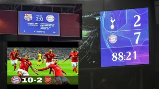 عندما يهين بايرن ميونيخ كبار أوروبا مباريات مجنونة (جنون المعلقين )