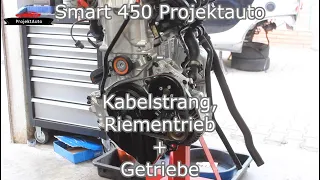 Smart 450 Projektauto - Kabelstrang, Riementrieb & Getriebe