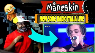 Måneskin - New Song Radio Italia Live [ONLY 3 PEOPLE 😮😮😮] - Producer Reaction