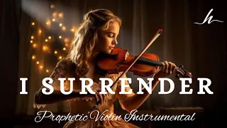 Prophetic Warfare Violin Instrumental Worship/I SURRENDER/Background Prayer Music