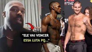 "NÃO TEM CHANCES" Jon Jones SURPREENDE e faz PREVISÃO para LUTA entre Adesanya vs Strickland