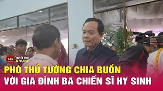 Cấp bằng Tổ quốc ghi công cho 3 cán bộ, chiến sĩ hy sinh trong vụ sạt lở trên đèo Bảo Lộc | THVN