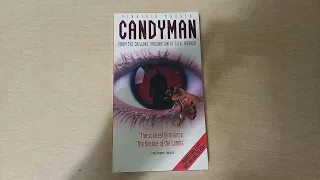 VHS Horror Candyman Screener Trailers