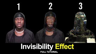 Invisibility Effect Full Tutorial In After Effects