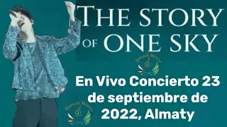 Dimash Qudaibergen En vivo / Life concert "La historia de un Cielo"  "The Story of one Sky" 09/23/22