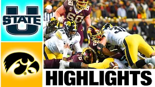 Iowa vs Utah State Highlights | NCAA College Football Week 1 | 2023 College Football