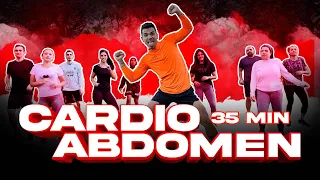 🔥 QUEMA GRASA con esta RUTINA de CARDIO y ABDOMINALES - EJERCICIOS para ADELGAZAR en CASA 🏠