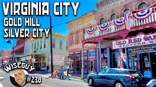 Nevada Ghost Towns Part 2 ||| Virginia City, Gold Hill, Silver City