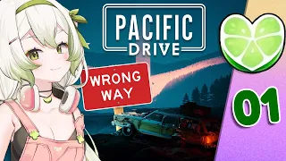 Vtuber 🇬🇧 Drives on the WRONG 🇺🇸 Side of the Road ~ Laimu plays Pacific Drive