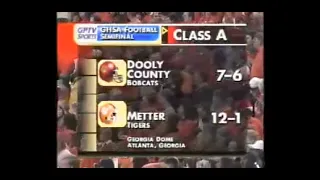 GHSA 1A Semifinal: Dooly vs. Metter - Dec. 14, 2002