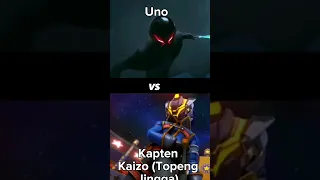 Uno Vs Kapten Kaizo | Sesuai Request kalian ya | #ejenali vs #boboiboygalaxy #shorts #fyp