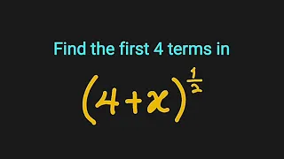 Binomial Expansion wilth fractional exponent | lesson 2