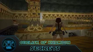 Tomb Raider 1 - level 11: Obelisk Of Khamoon - Secrets