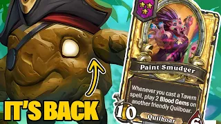 Lubber is Back and We Have A New Busted Quilboar Build | Dogdog Hearthstone Battlegrounds