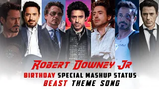 Robert Downey Jr | Birthday Special Tamil Mashup Whatsapp Status 🤩 | Beast Theme Song | KD STUDIOS