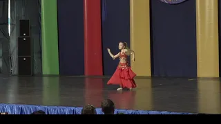 Children belly dance, Kam Leila + tabla solo