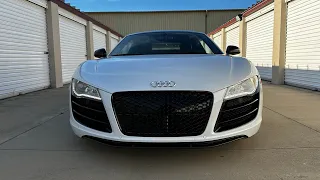 2011 Audi R8 V10 Manual - Driving