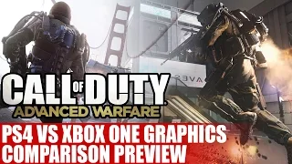 Call of Duty Advanced Warfare Xbox One Vs PS4 Graphics Comparison Preview | 1080p 60FPS