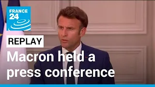REPLAY: Emmanuel Macron held a press conference after talk with German Chancellor Scholz