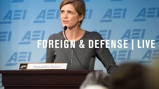 UN Ambassador Samantha Power: Reforming peacekeeping in a time of conflict | LIVE STREAM